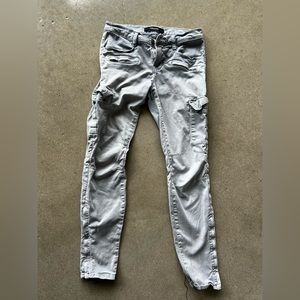 J brand size 27 women's cargo jeans slim fit.